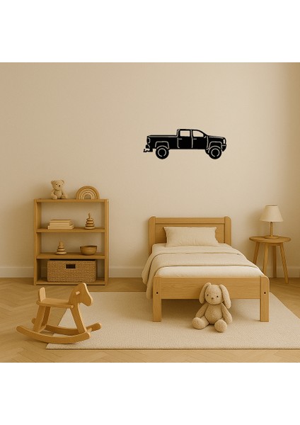 Rustik Kamyon Tasarımlı Mdf Tablo - KT6878-8626 modelleri