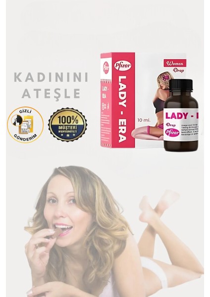 Era Kadın Libıdos Arttırıcı Enerji Istek Arttırıcı Damla 10 ml