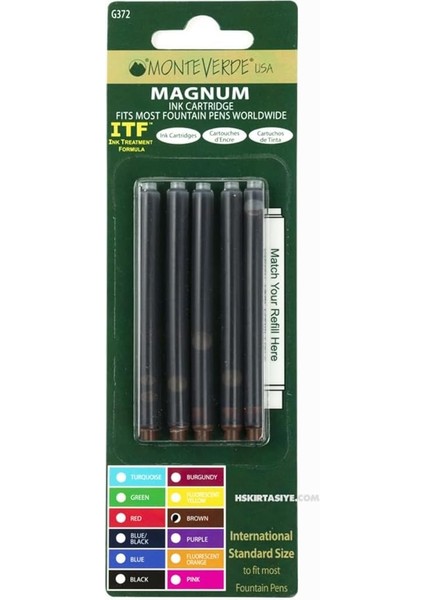 Kartuş Serisi Magnum Brown 5 Li
