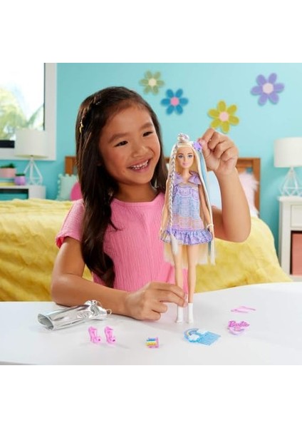 Upuzun Muhteşem Saçlı Bebekler™ Bebek Upuzun Muhteşem Saçlı Bebekler Serisi Bebek ve Aksesuarları, 2 Farklı Kombiniyle Upuzun Saçlı Sarışın Bebek JCT72 modelleri