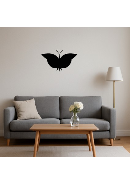 Minimalist Kelebek Dizaynlı Mdf Tablo - KT9517-7537 fırsatları