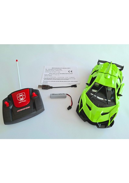 Vardem Uzaktan Kumandalı Şarjlı ve Işıklı 1:18 Full Fonksiyon Kapı ve Motor Kapağı Açık Spor Araba fiyatları