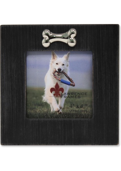 Frames Köpek Kemikli Çerçeve, 10X10 Cm, Siyah