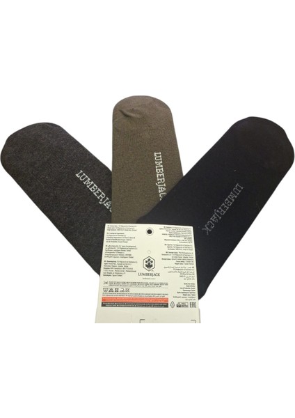 Creamy 3 Lü Çorap Siyah Haki Gri fiyatları