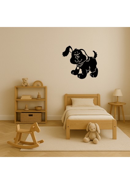 Pembe Tasmalı Kahverengi Yavru Köpek Tablosu - KT2094-6728 modelleri