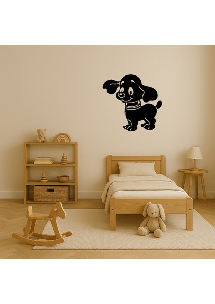 Büyük Kulaklı Köpek Dekoratif Mdf Tablo - KT3049-8500 modelleri