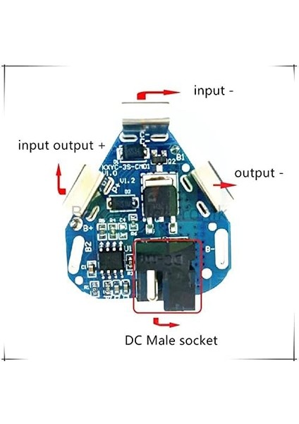 3s 12.6V 8A - 40A Bms Li-Ion Lityum Pil Koruma Matkap Için fiyatları