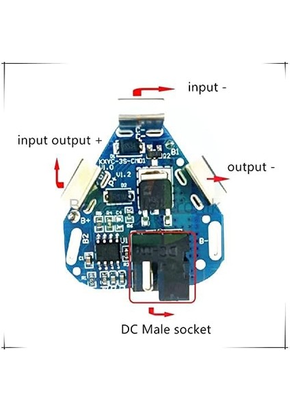 3s 12.6V 8A - 40A Bms Li-Ion Lityum Pil Koruma Matkap Için modelleri
