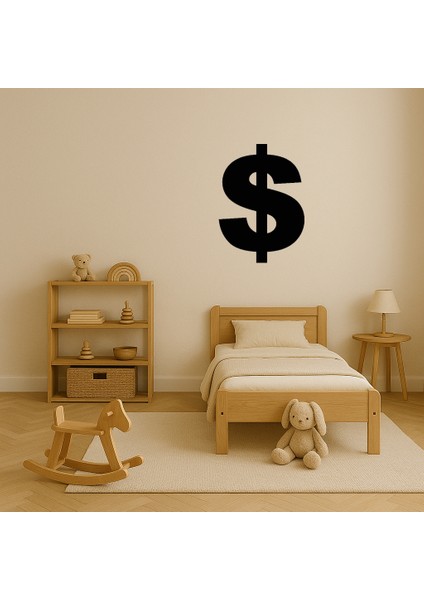 Dolar Sembolü Mdf Dekoratif Tablo - KT6974-1233 modelleri