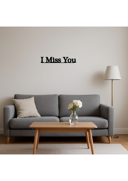 Seni Özlüyorum Mdf Dekoratif Tablo - KT6778-8932 fırsatları