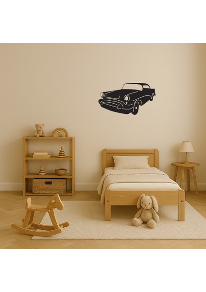 Retro Araba Koleksiyonu Mdf Dekoratif Tablolar - KT5708-7979 modelleri