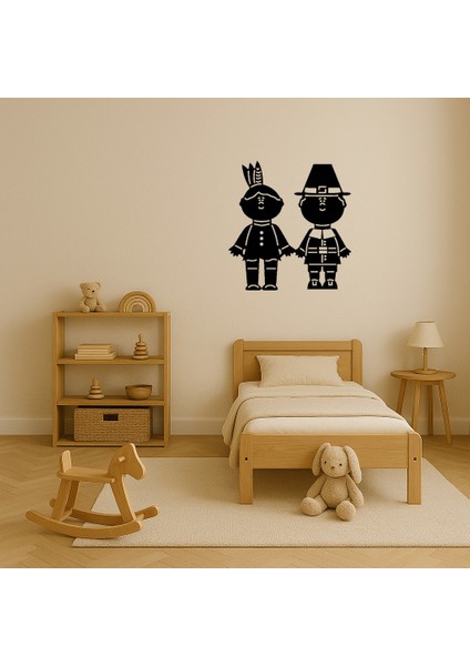 Şükran Günü Temalı Dekoratif Mdf Tablo - KT4557-3687 modelleri