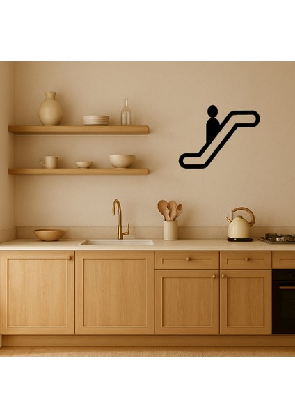 Minimalist Asansör Ikonu Tablo - KT7391-6780 fiyatları