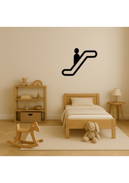 Minimalist Asansör Ikonu Tablo - KT7391-6780 modelleri