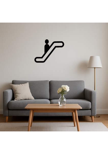 Minimalist Asansör Ikonu Tablo - KT7391-6780 fırsatları