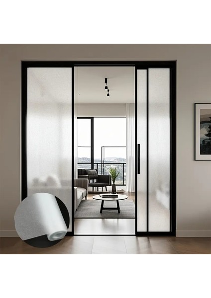 Uv Engelleyici Buzlu Cam Filmi 2 Metre x 60 Cm.