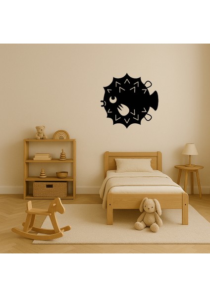 Kirpi Balığı Tasarımlı Mdf Dekoratif Tablo - KT3206-2516 modelleri