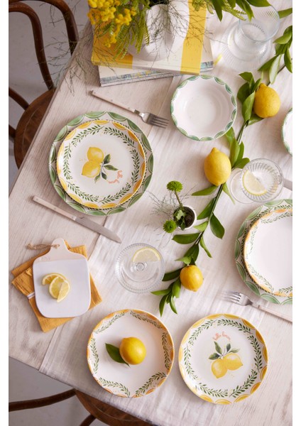 Limoncello 24 Parça 6 Kişilik Yemek Takımı fiyatları