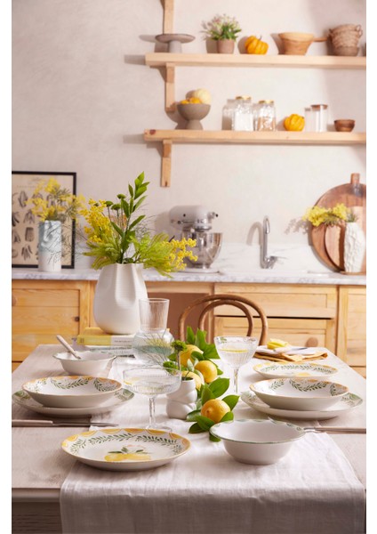 Limoncello 24 Parça 6 Kişilik Yemek Takımı modelleri