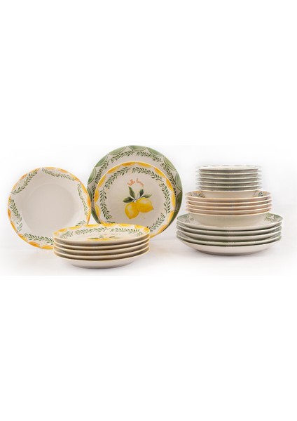 Limoncello 24 Parça 6 Kişilik Yemek Takımı fırsatları
