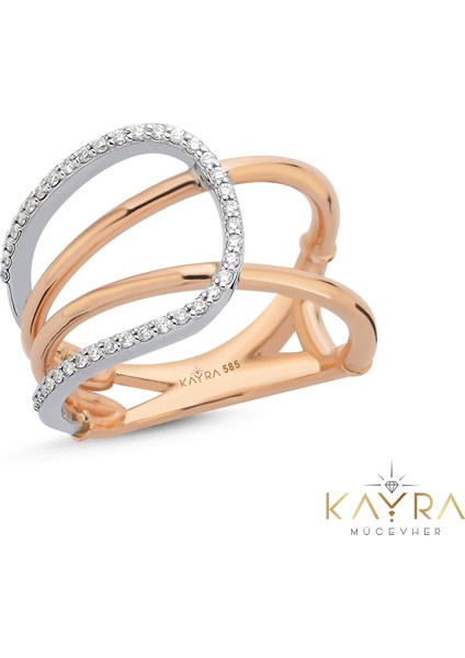 Sarmaşık Pırlanta Yüzük PY19