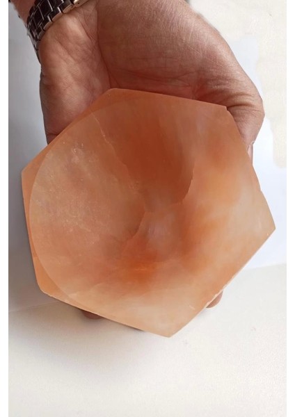 Enerji Çanağı Turuncu Selenit Kase modelleri