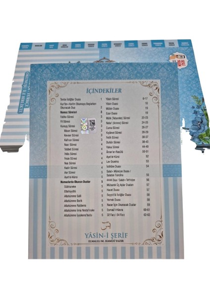 Hediyelik Ekonomik Yasin-I Şerif Mavi Orta Boy 64 Sayfa fiyatları