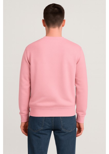 Kadın - Erkek Sweatshirt – Bisiklet Yaka Basic Uzun Kollu Rahat Fit fiyatları