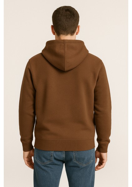 Erkek - Kadın Basic Kapüşonlu Sweatshirt - Oversize Rahat Kalıp Hoodie fiyatları