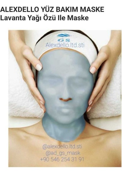 Gözenek Temizleyici, Sıkılışatırıcı ve Güzellik Maskesi - Lavanta Yağı Özlü Maske - 200 Gr.