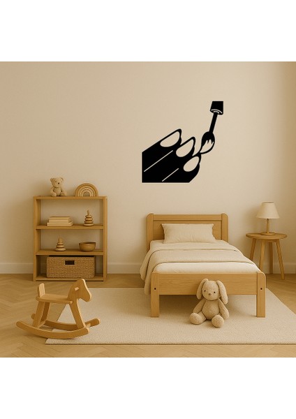 Oje Şişesi Tasarımlı Mdf Duvar Tablosu - KT4740-5977 modelleri