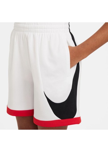 Dri Fıt Multi Swoosh Çoçuk Beyaz Şort