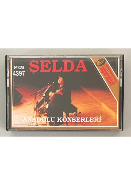 Selda Bağcan Anadolu Konserleri Minareci 4397 Alman Baskı Kaset (Orijinal Dönem Alman Baskı Kaset)