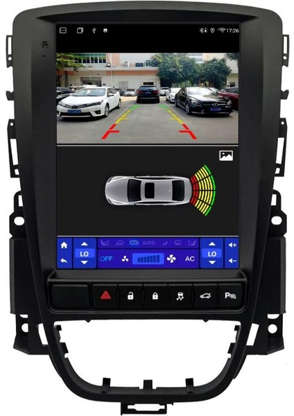 Opel Astra J Strat Eco Modulu 2k Görüntü Kaliteli Tesla 9.7 Inch Multimedya Sistemi 4+64 Clarion (2010-2020) fırsatları