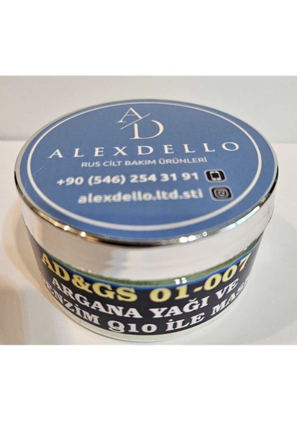 Yüz Bakım Toz Maskesi - Argana Yağı Q10 Içerikli -30 gr