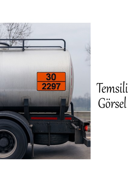 Metal 40X30 cm Levha (1 Adet) 30-2297 Trikloroasetonitril Trichloroacetonitrile Kimyasal Madde modelleri