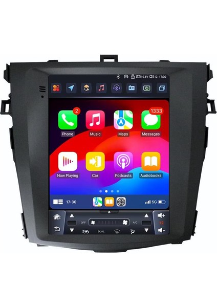 Toyota Corolla (Dijital Klimalı Araca Uyumlu) 2k Görüntü Kaliteli Tesla 9.7 Inch Multimedya Sistemi 4+64 Myway (2007-2013) fiyatları