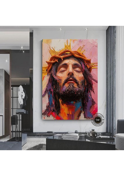 Isa Kanvas Sanatı, Dini Hediye, Hristiyan Duvar Dekoru, Incil Sanatı, Çağdaş Hristiyan Sanat