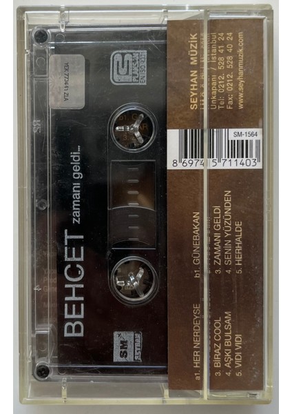 Behçet Zaman Geldi Kaset (Orijinal Dönem Baskı Kaset) fiyatları