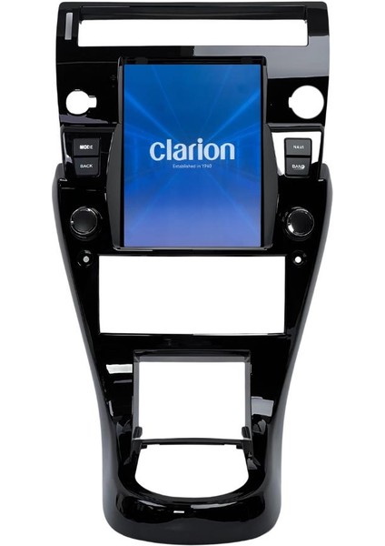 Citroen C4 (Siyah Çerçeveli) 2k Görüntü Kaliteli Tesla 9.7 Inch Multimedya Sistemi 4+64 Clarion (2005-2011)