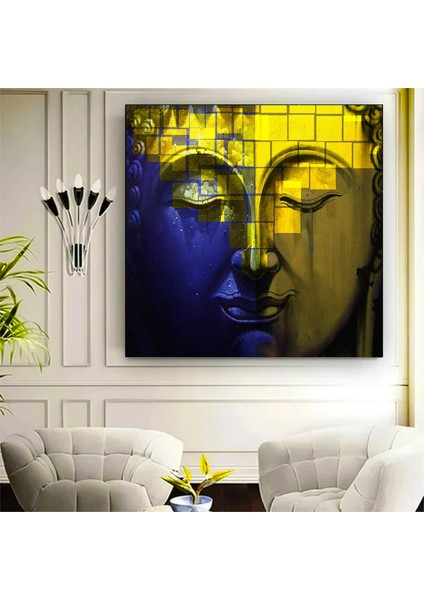 Buddha Tablosu, Asya Duvar Sanatı, Meditasyon Tablosu, Buda Posteri, Budist Baskı indirimleri