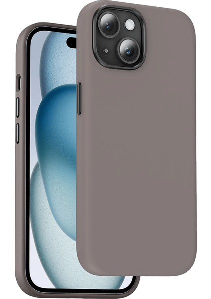 iPhone 15 Uyumlu Rosana Silikon Kılıf