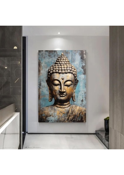 Buddha Kanvas Tablosu, Yoga & Meditasyon Sanatı, Lotuslu Asya Tarzı Ev Hediyesi fiyatları