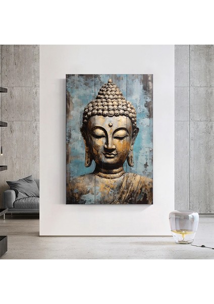 Buddha Kanvas Tablosu, Yoga & Meditasyon Sanatı, Lotuslu Asya Tarzı Ev Hediyesi fırsatları