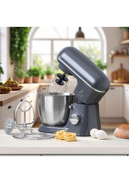 Power Chef Stand Mikser Antrasit fiyatları