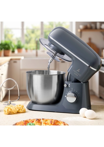 Power Chef Stand Mikser Antrasit modelleri