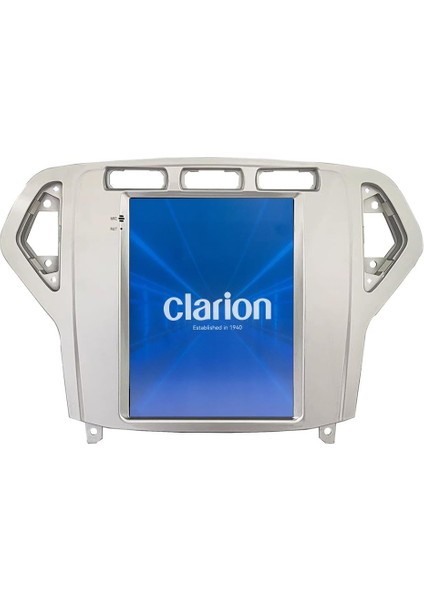 Ford Mondeo (Gri Çerçeveli) 2k Görüntü Kaliteli Tesla 9.7 Inch Multimedya Sistemi 4+64 Clarion (2007-2010)
