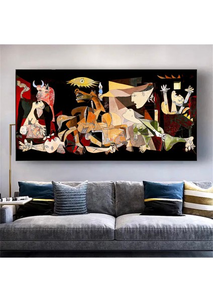 Guernica Kanvas, Pablo Picasso Guernica Baskısı, Duvar Dekoru fiyatları