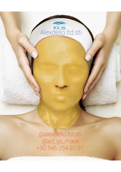 Gözenek Temizleyici, Sıkılışatırıcı ve Güzellik Maskesi - Altın Kolloidal Maske - 350 Gr.