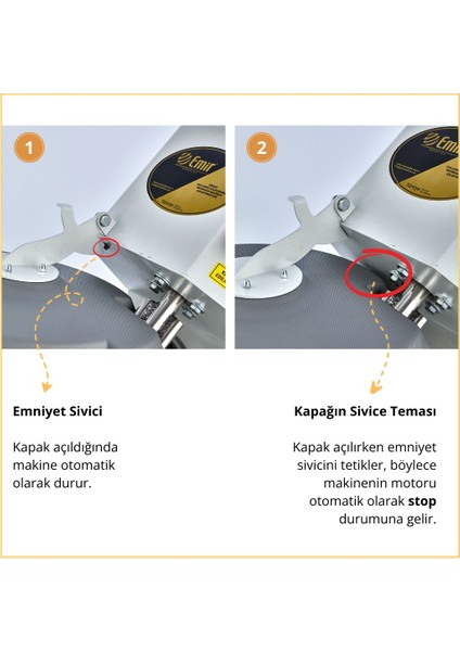 15-25 kg Hamur Yoğurma Makinesi Kapaklı Yeni Model